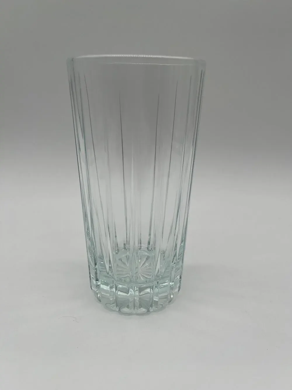 Baccarat Harmonie Crystal Classic Drinkware Paneled Tapered Highball Tumbler 6